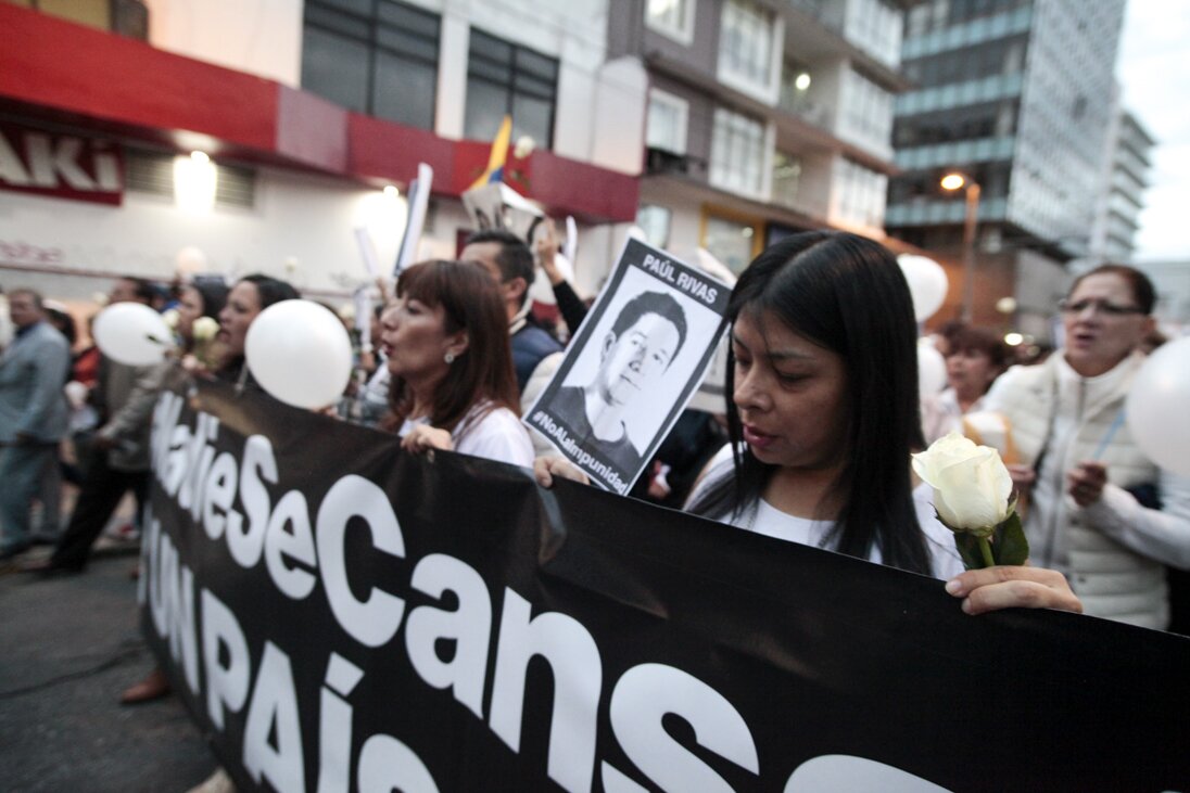 Ecuador: Marcha por la paz y no a la impunidad