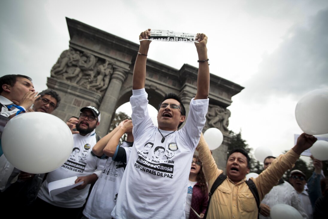 Ecuador: Marcha por la paz y no a la impunidad