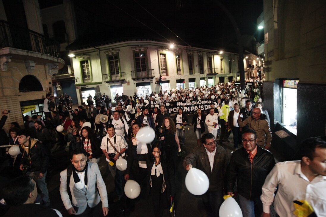 Ecuador: Marcha por la paz y no a la impunidad