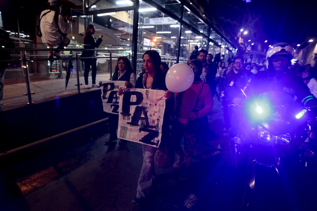 Ecuador: Marcha por la paz y no a la impunidad