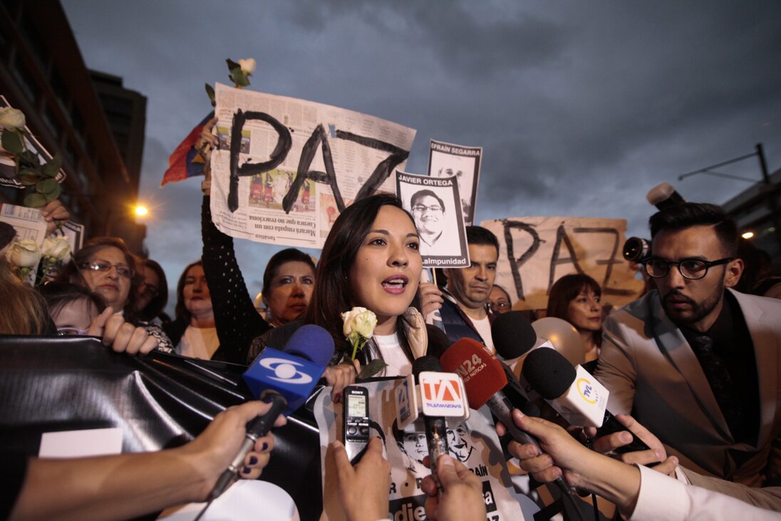 Ecuador: Marcha por la paz y no a la impunidad